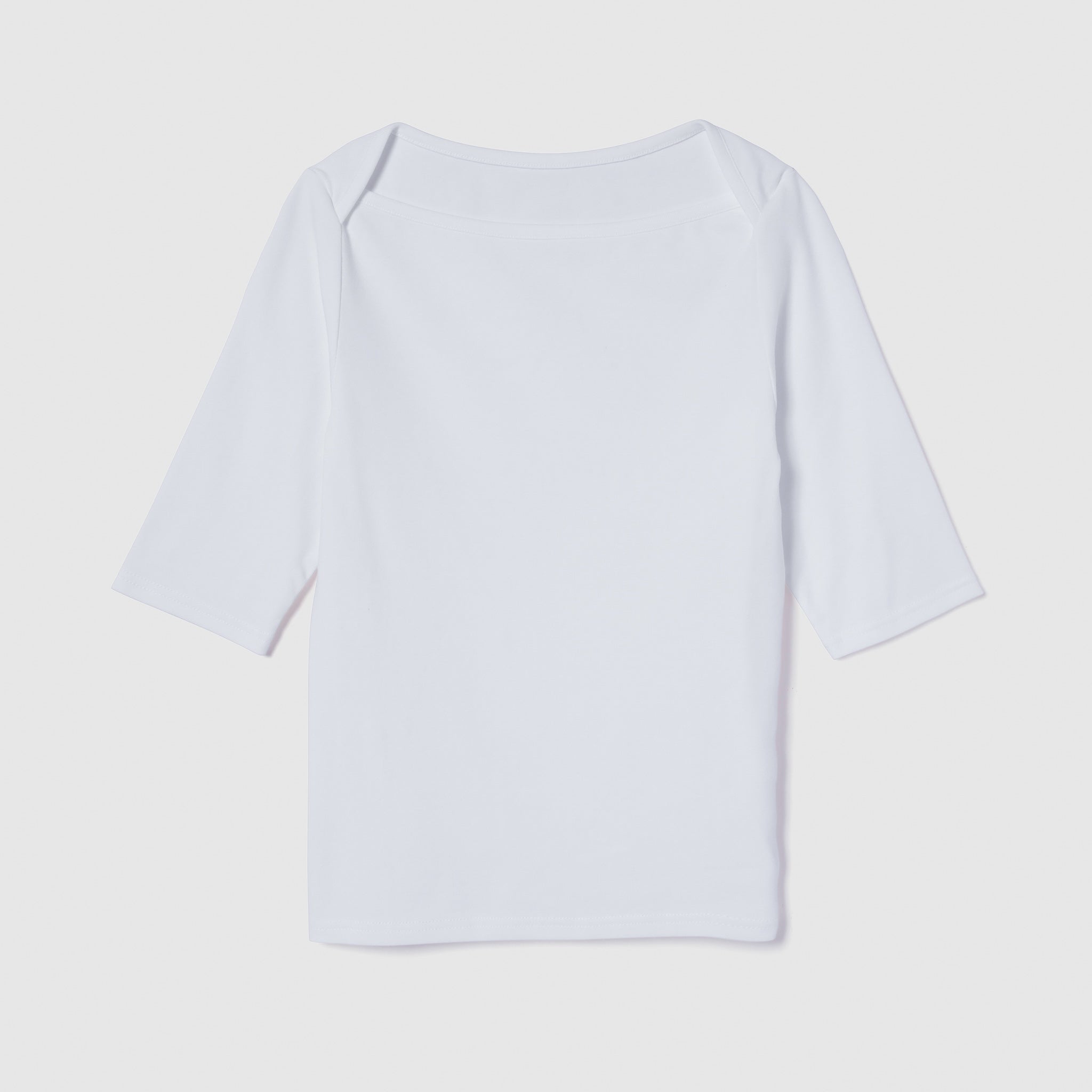 ボートネックラグランTシャツ
