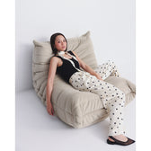 collab Relax Satin Wide-Leg Pants