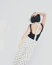 collab Relax Satin Wide-Leg Pants