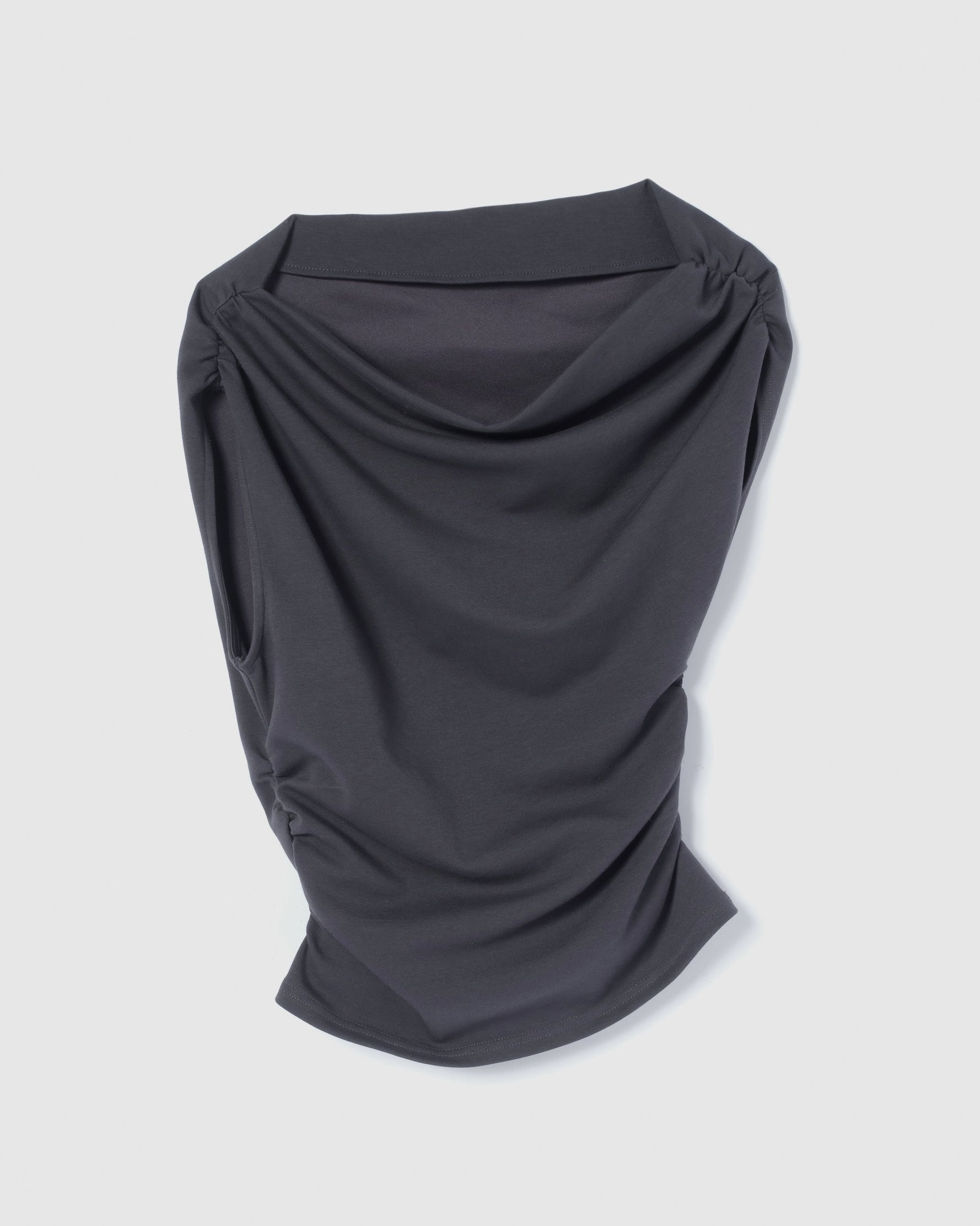 collab Asymmetry Drapeトップス
