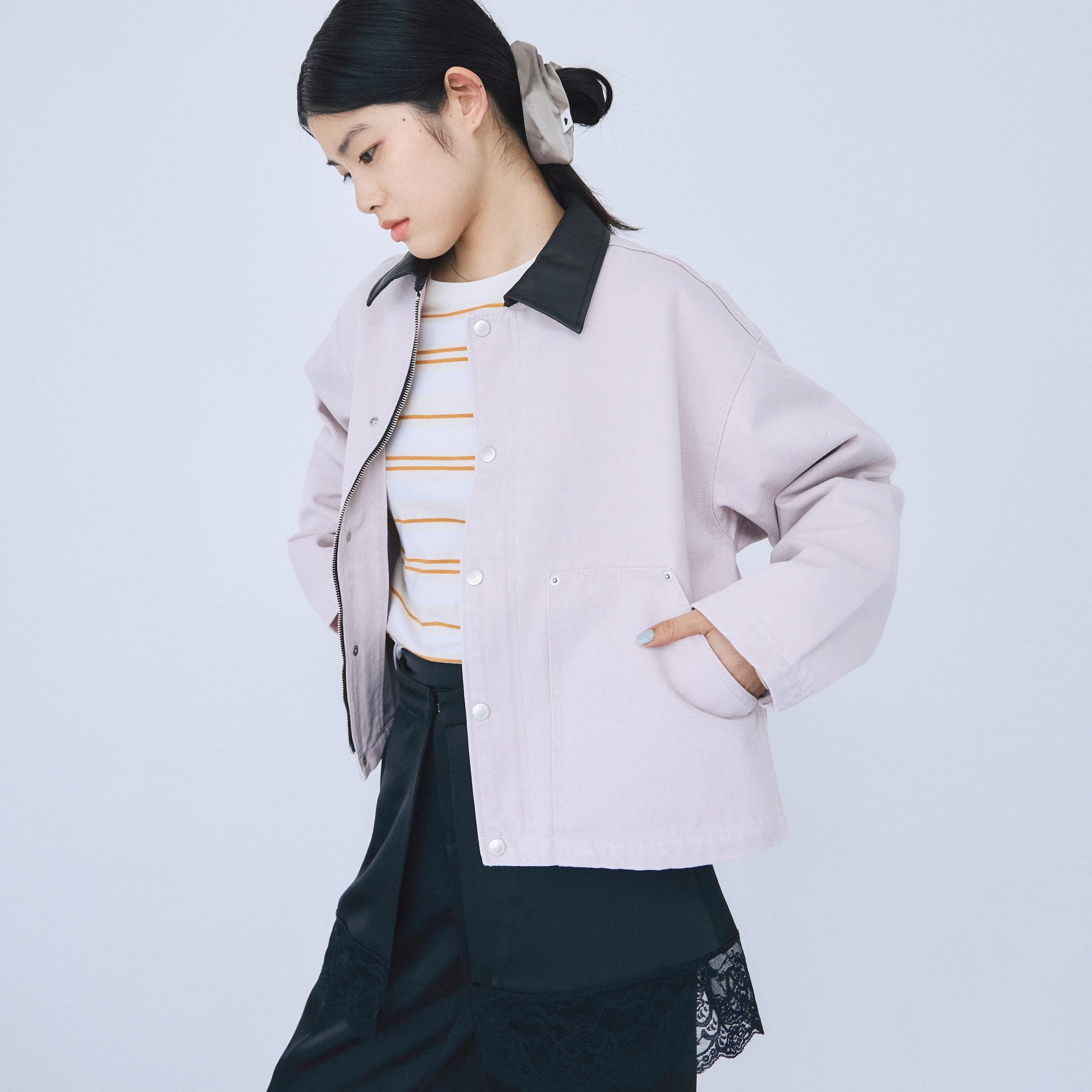 CANVASショートカバーオール