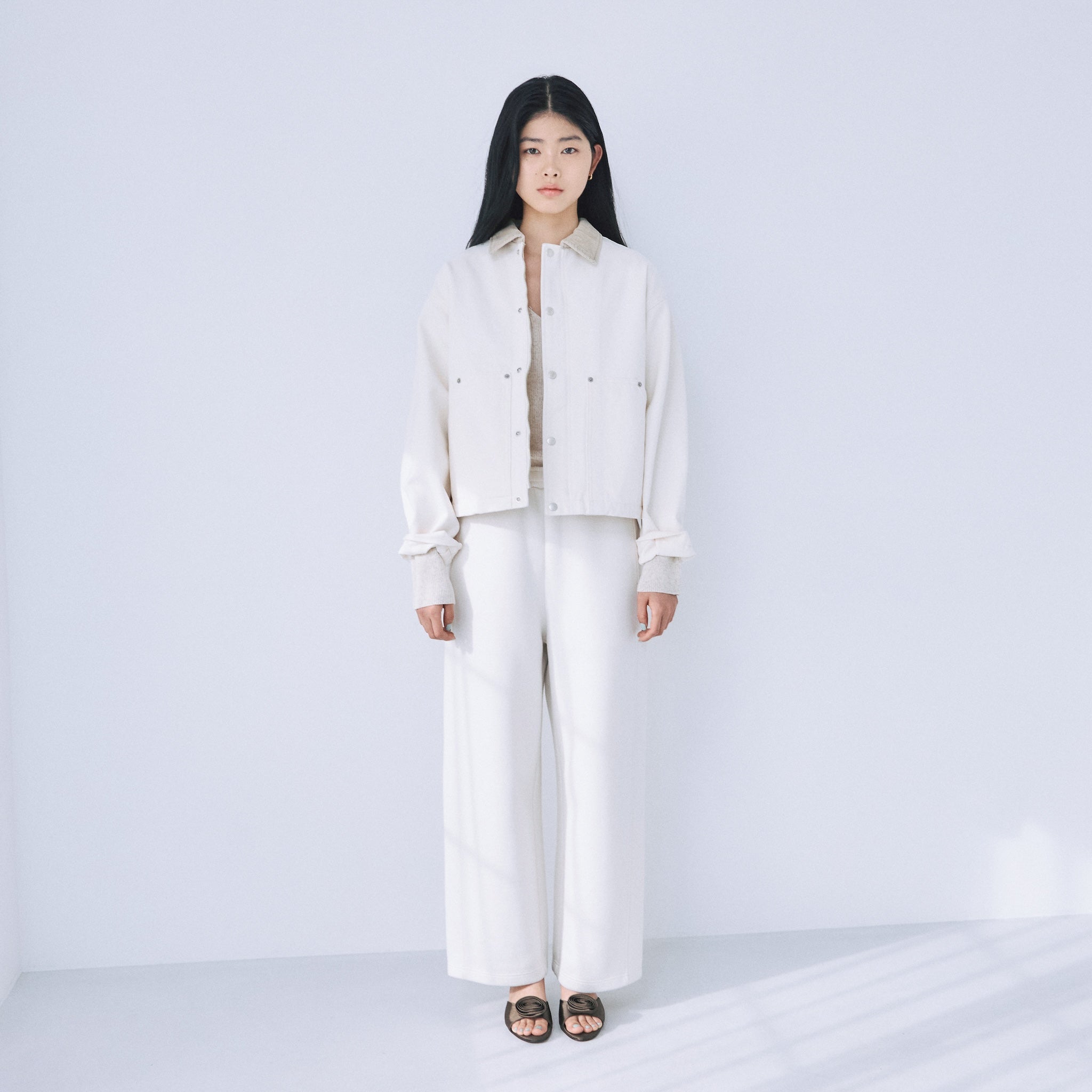 CANVASショートカバーオール