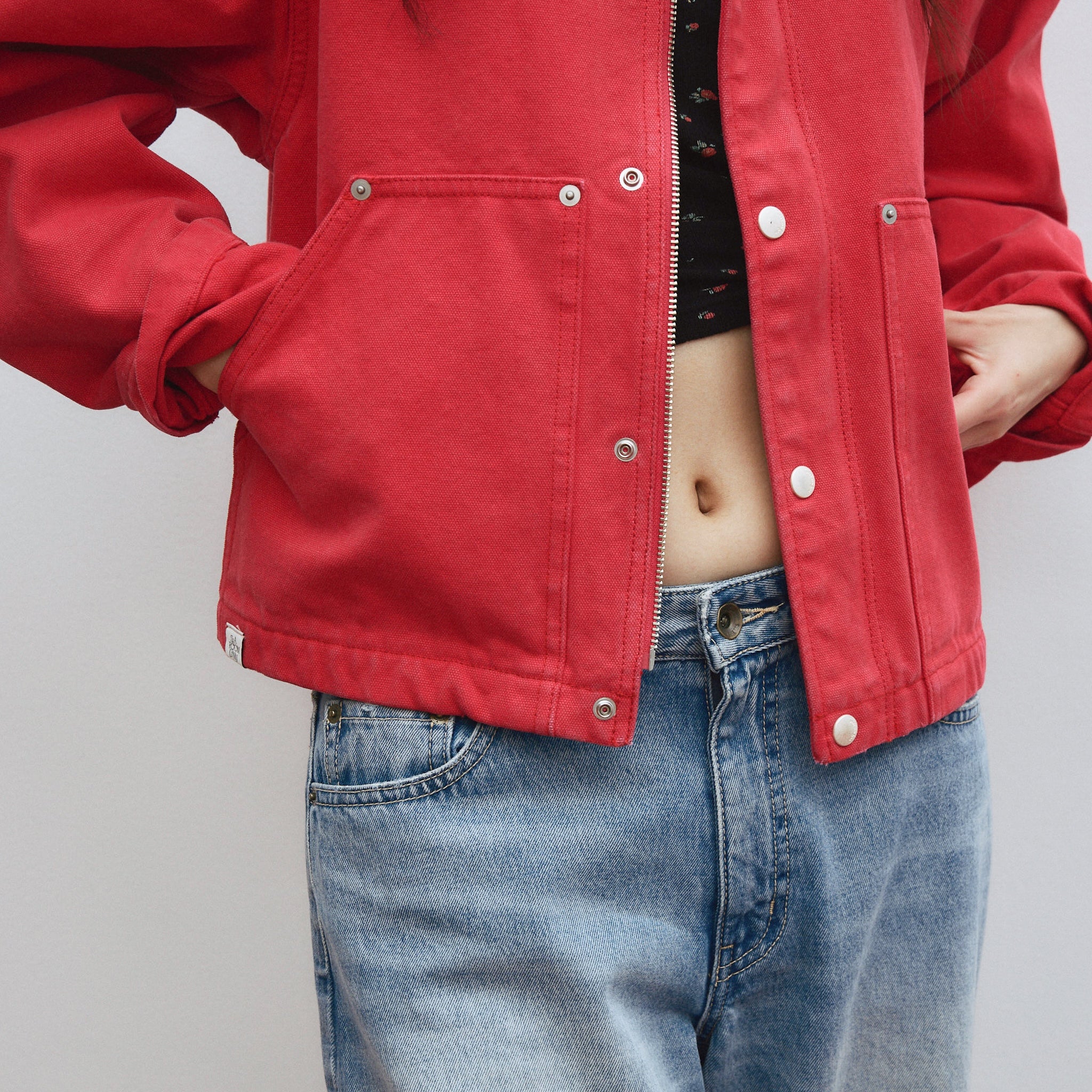 CANVAS short coverall