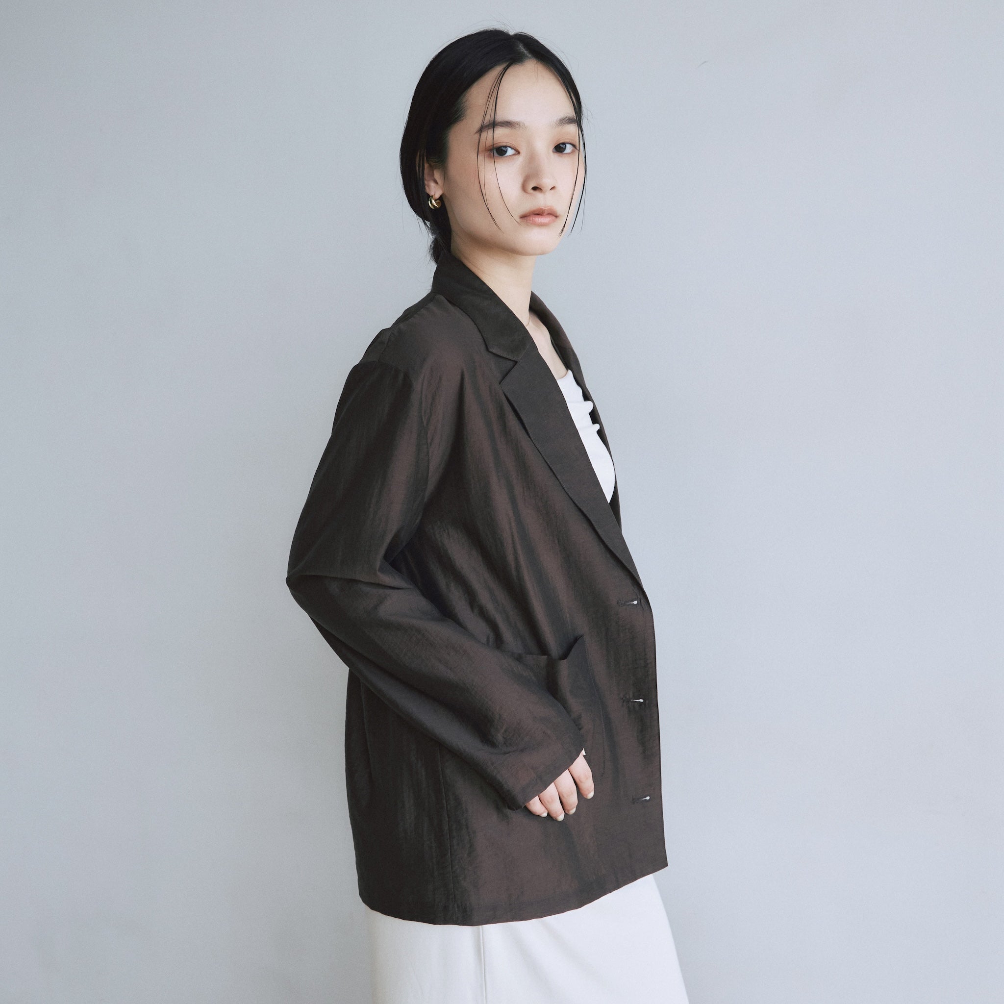 searoomlynn COELIE テーラードジャケット Sheerテーラードジャケット