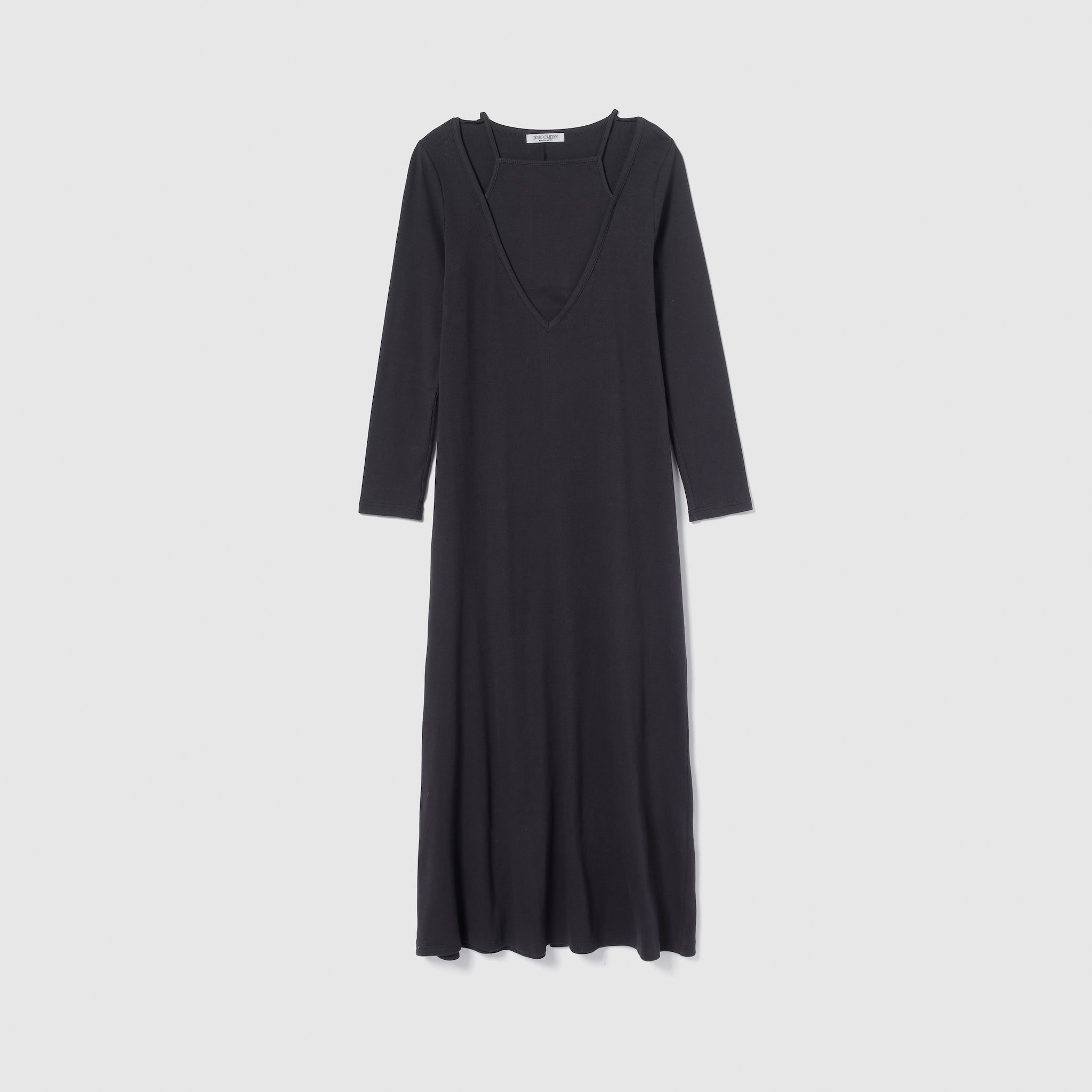 レイヤードライクRIBワンピース