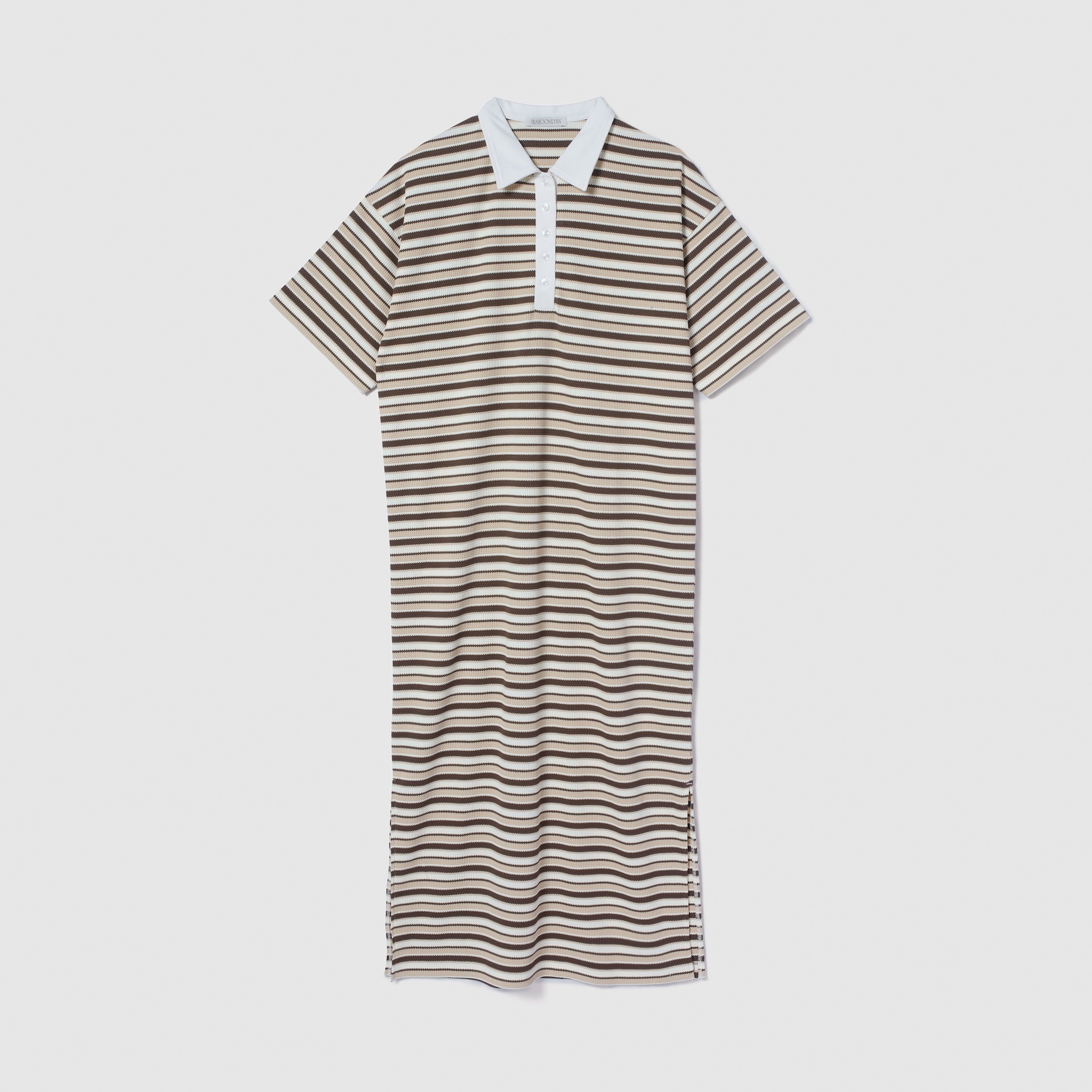 ワッフルボーダーPOLOワンピース