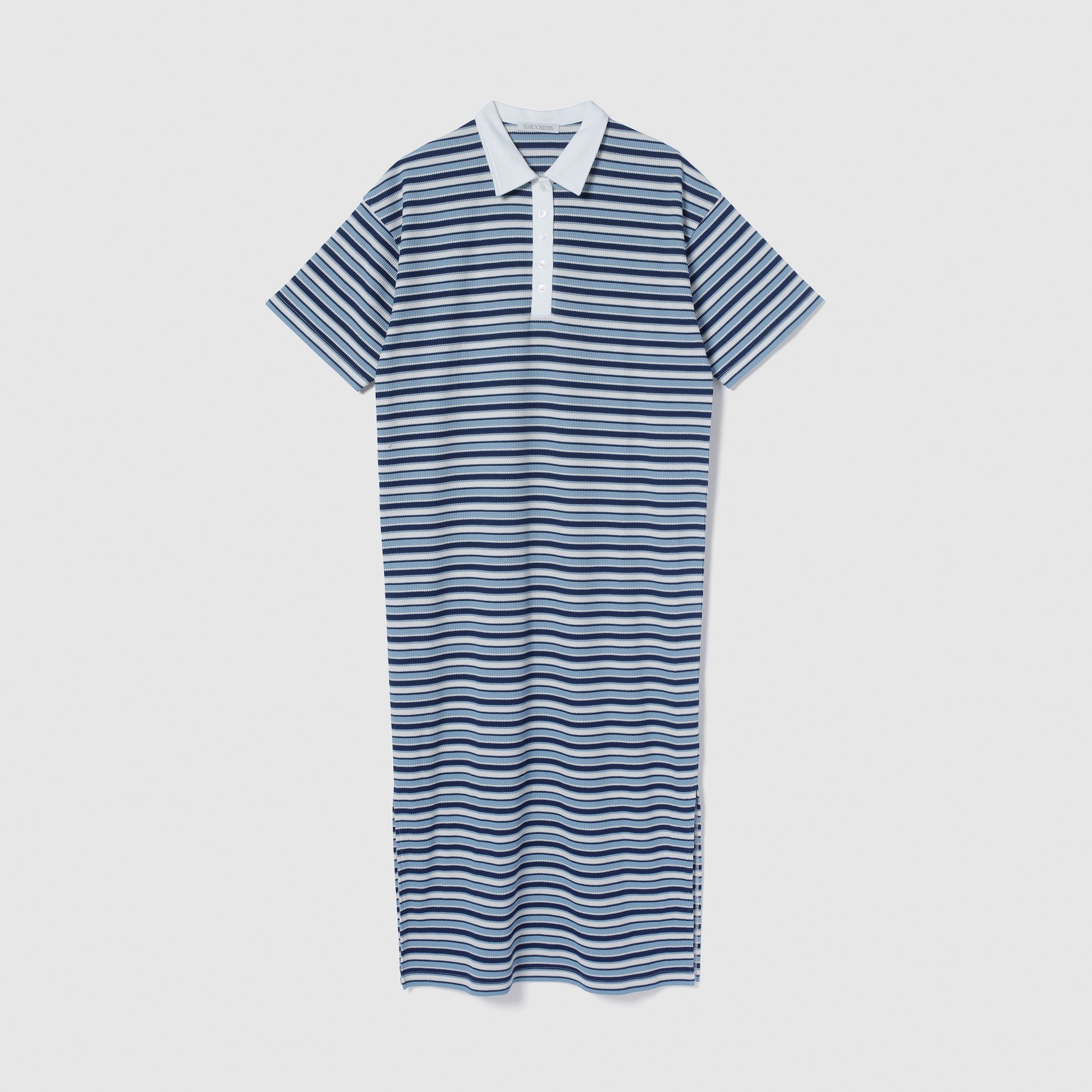 ワッフルボーダーPOLOワンピース