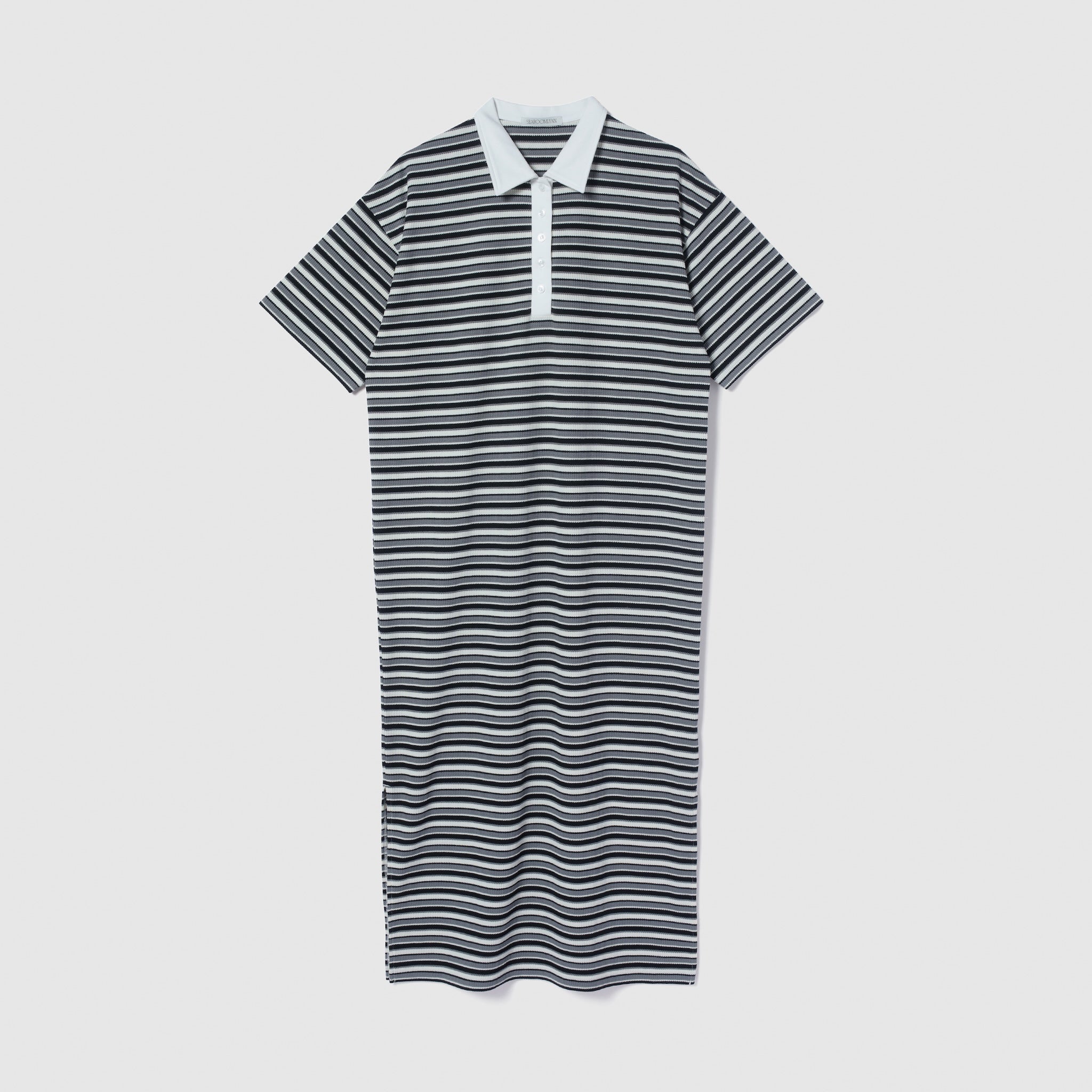 ワッフルボーダーPOLOワンピース