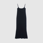 Mermaid-line cup-in cami dress