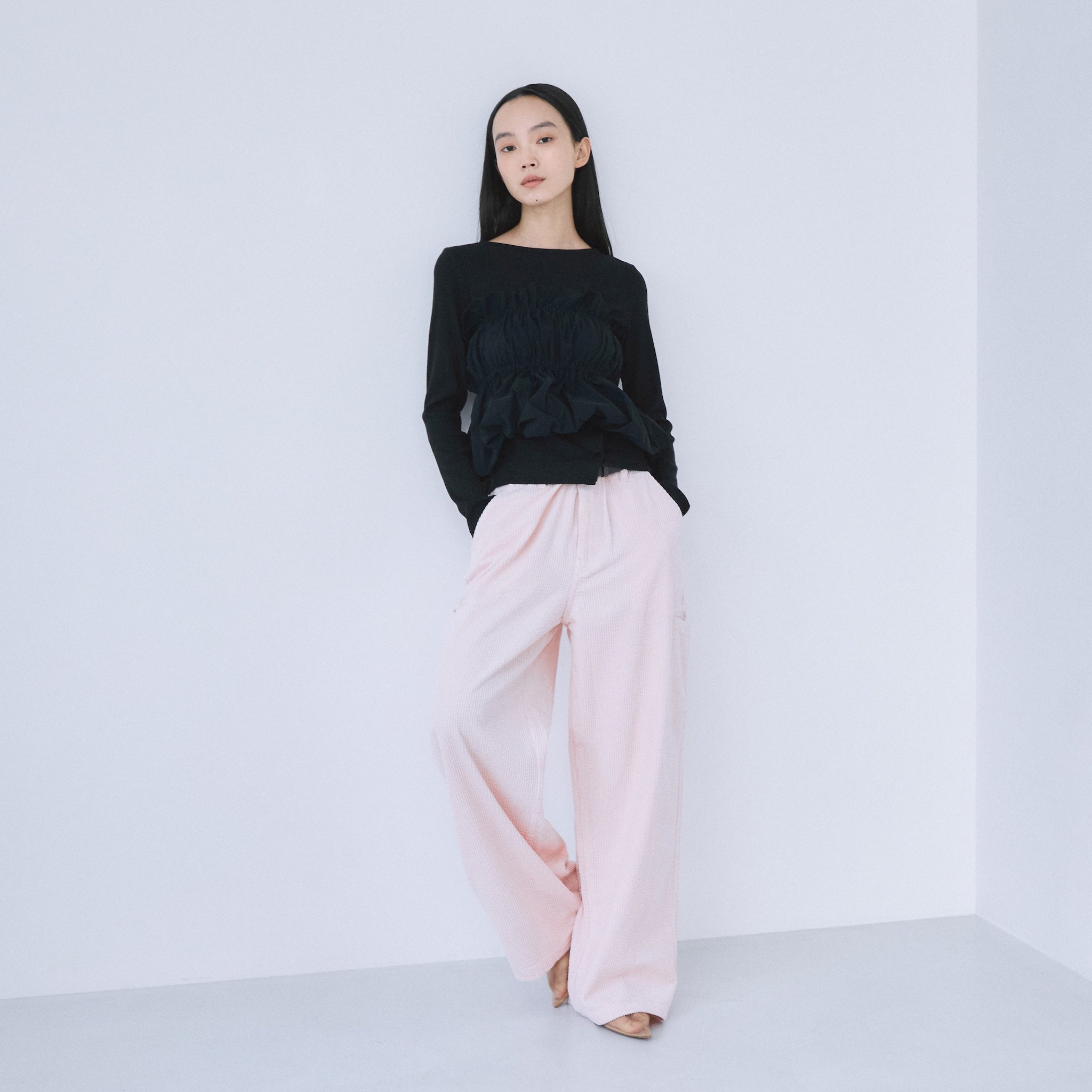 Leg pocketコーデュロイパンツ