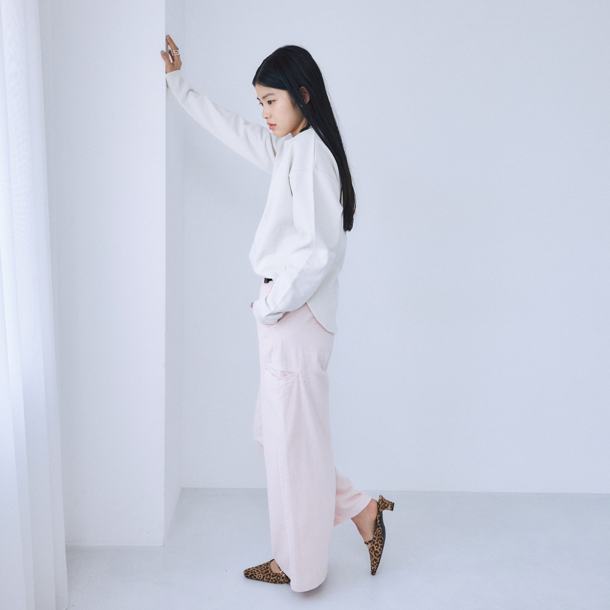 Leg pocketコーデュロイパンツ