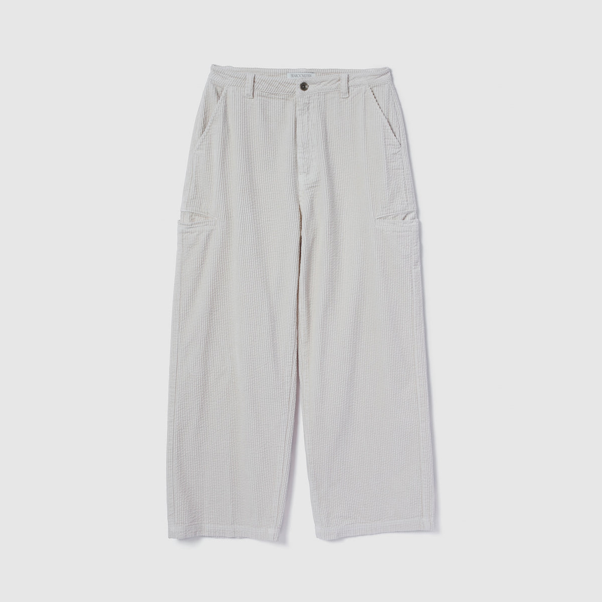 Leg pocket corduroy pants