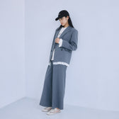 Pinstripe 2tuckスラックス