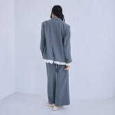 Pinstripe 2tuckスラックス