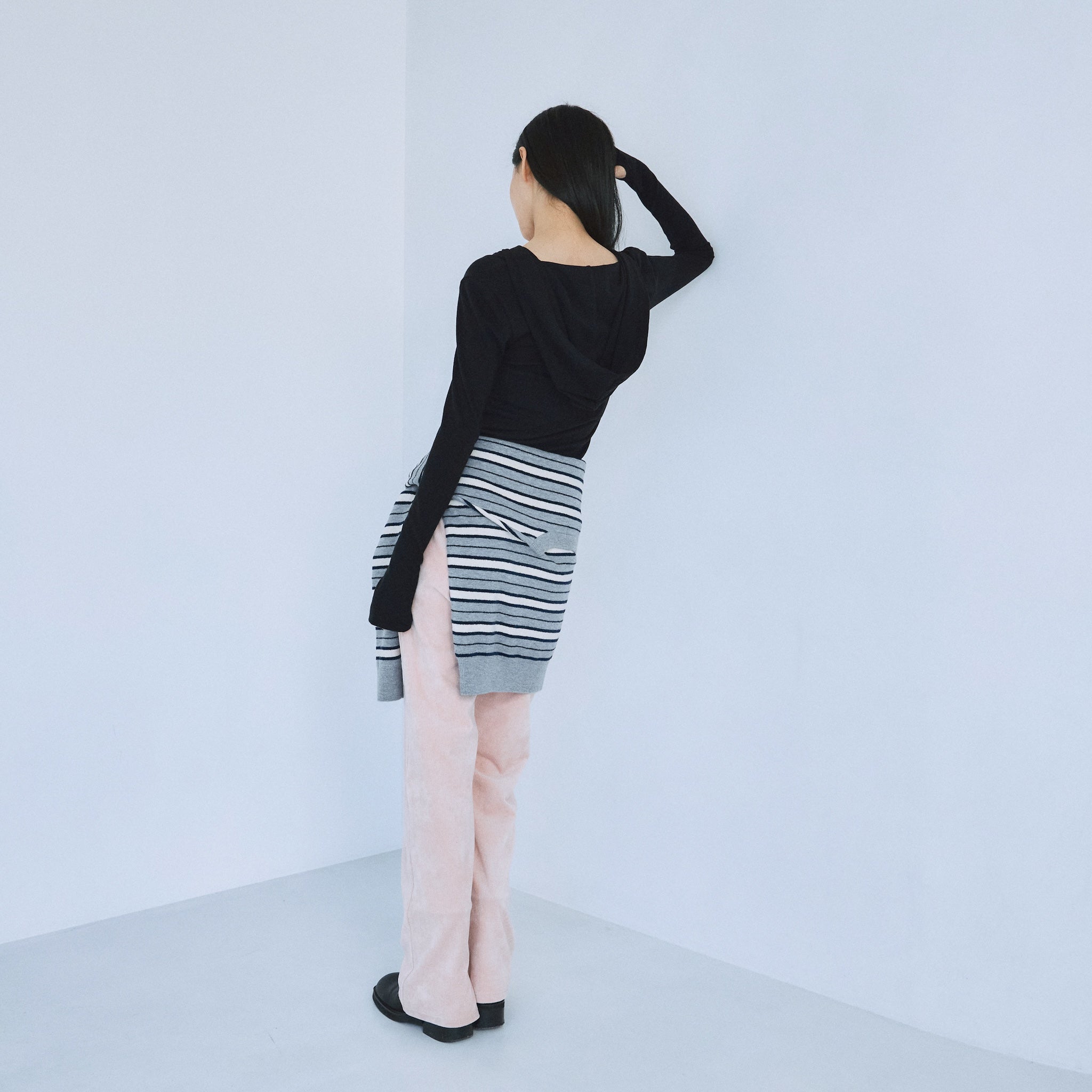 コーデュロイStretchストレートパンツ