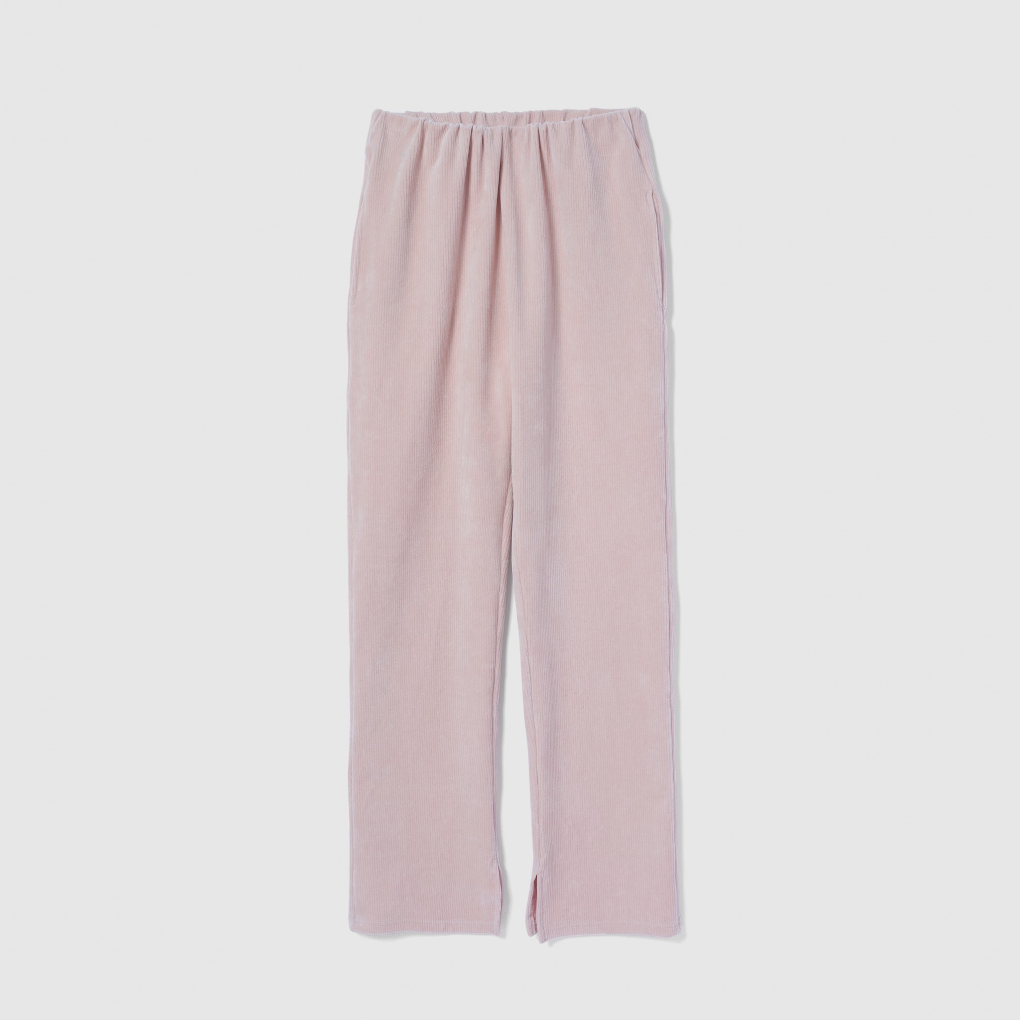 Corduroy Stretch Straight Pants