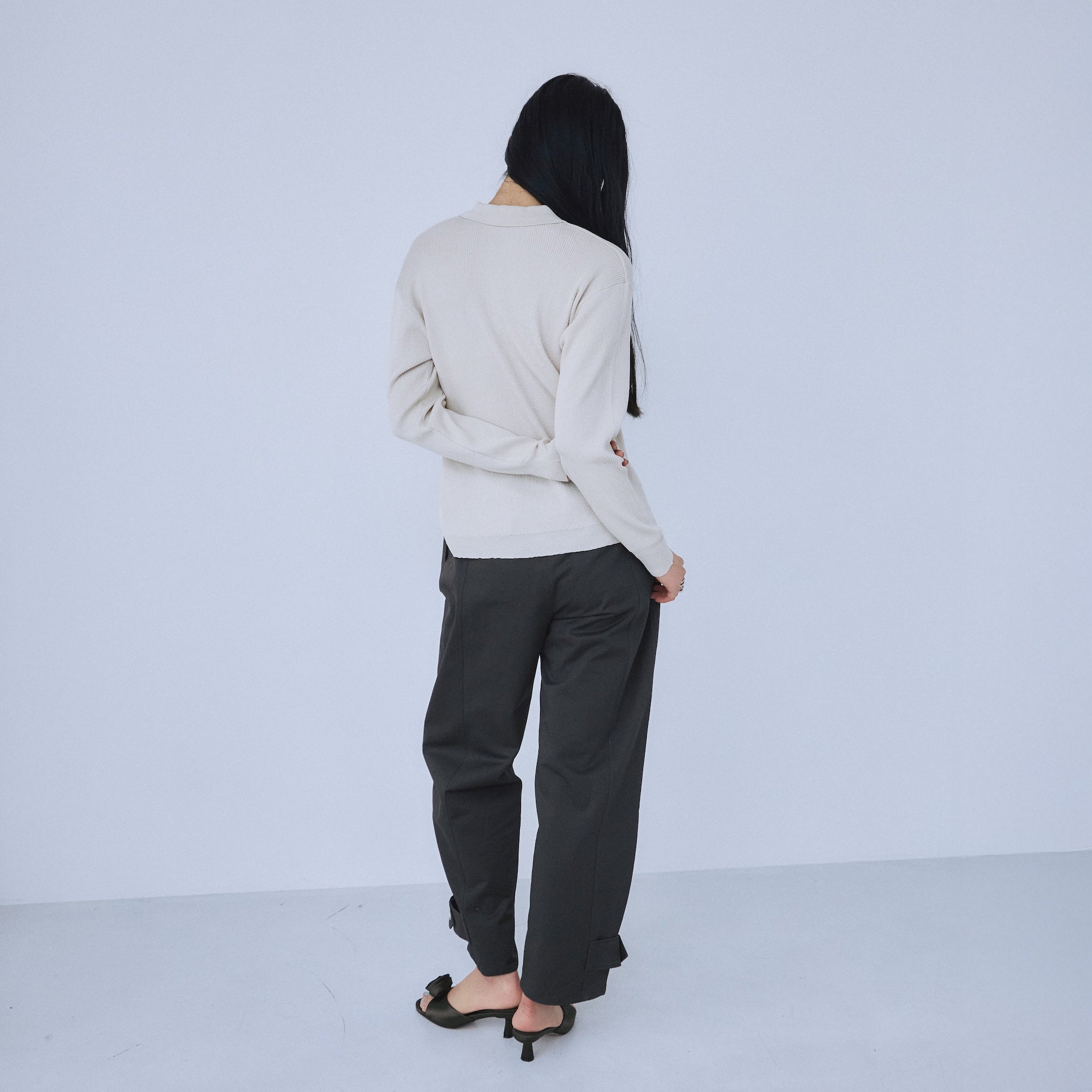 ポーチset コクーンシルエットパンツ