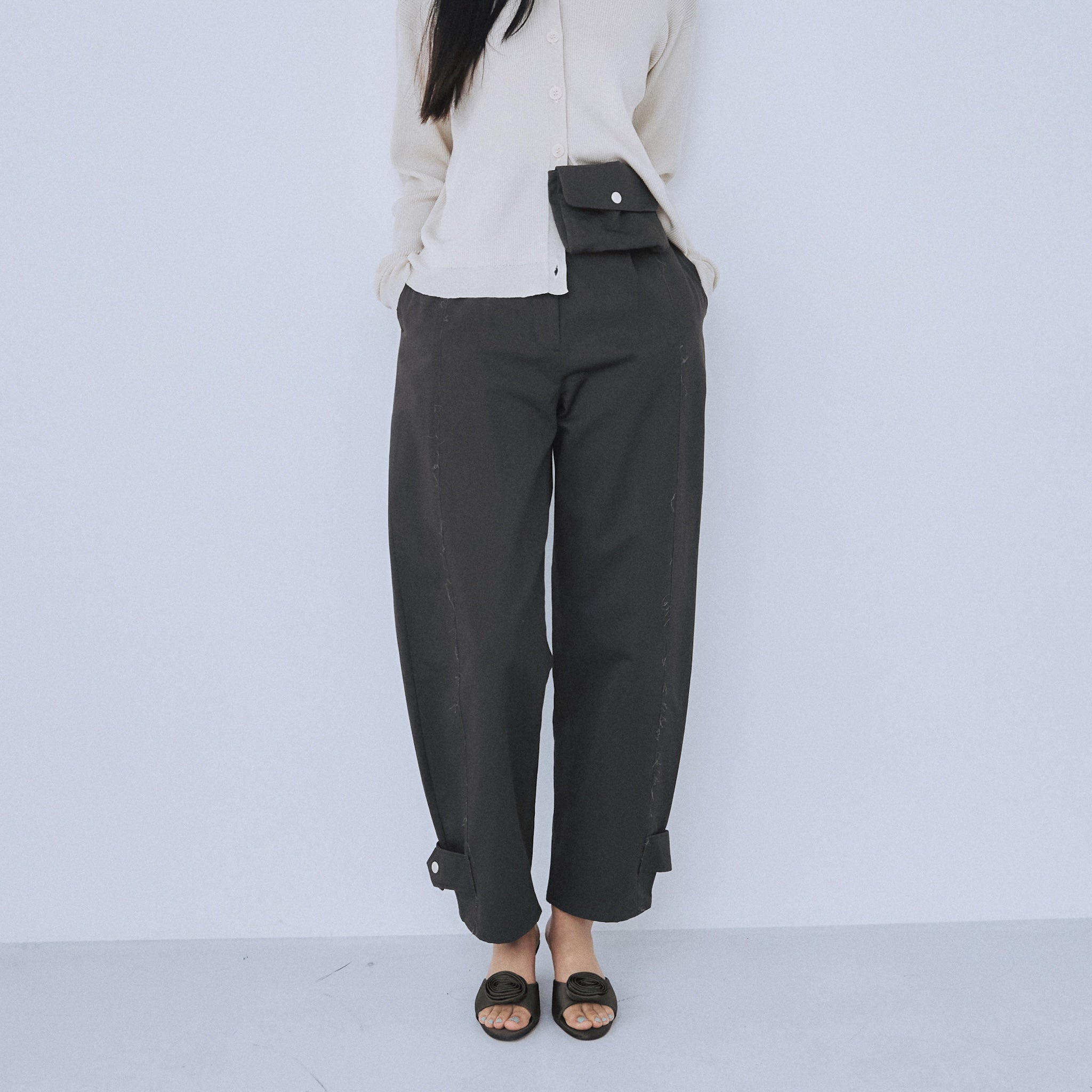 ポーチset コクーンシルエットパンツ