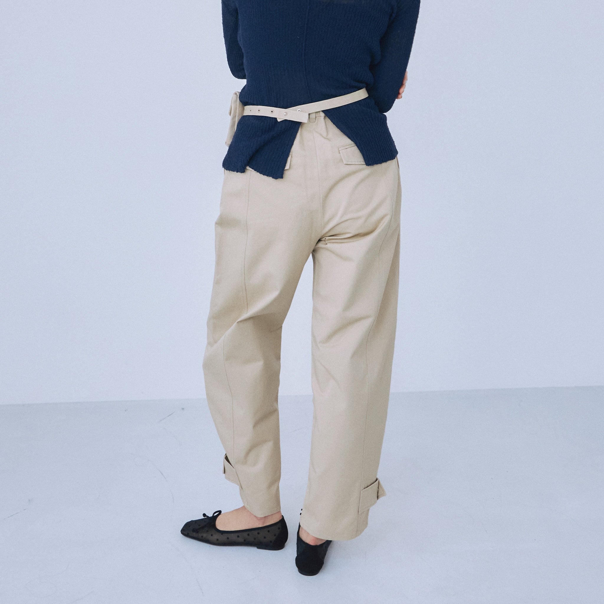 ポーチset コクーンシルエットパンツ