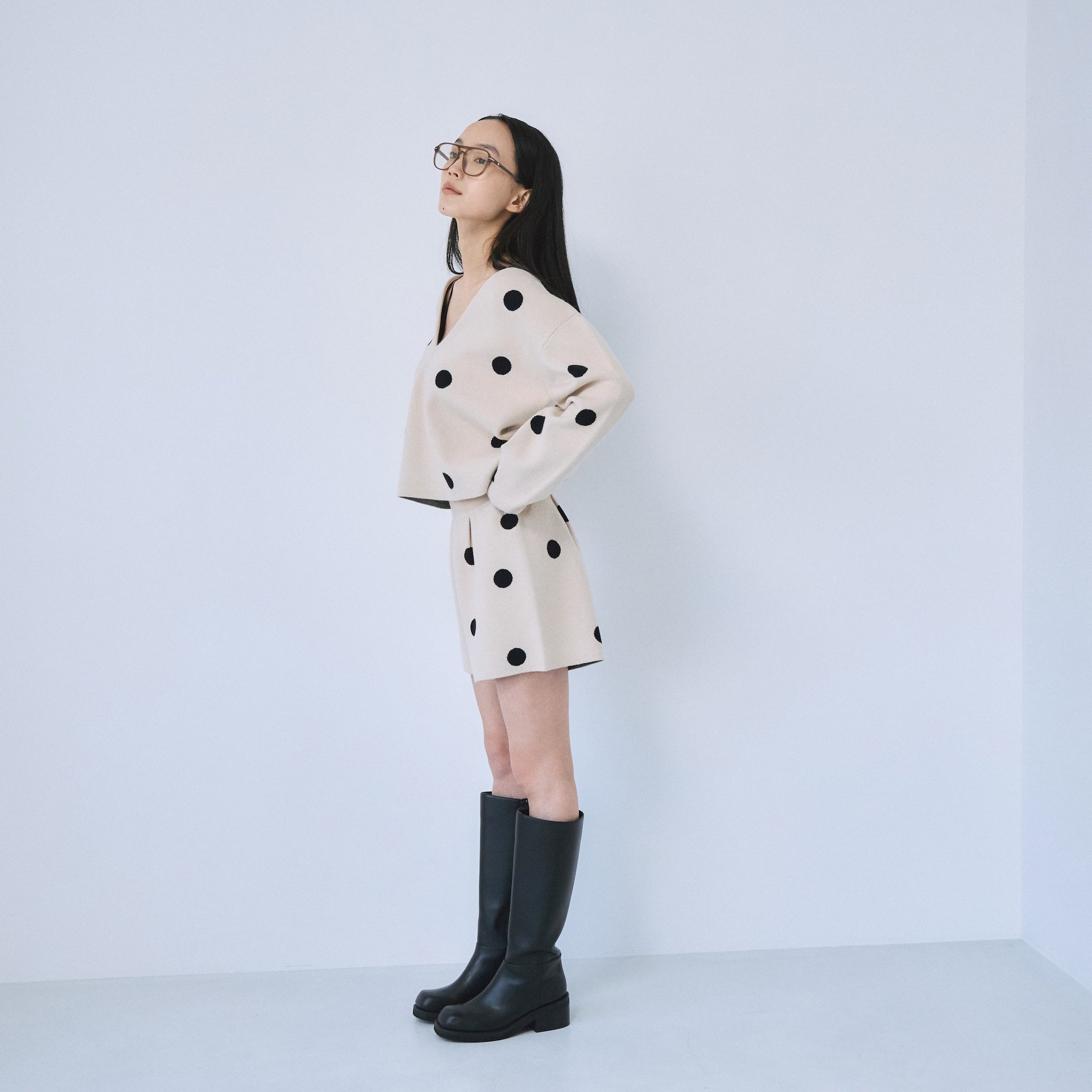 Smoothジャガードタックショートパンツ