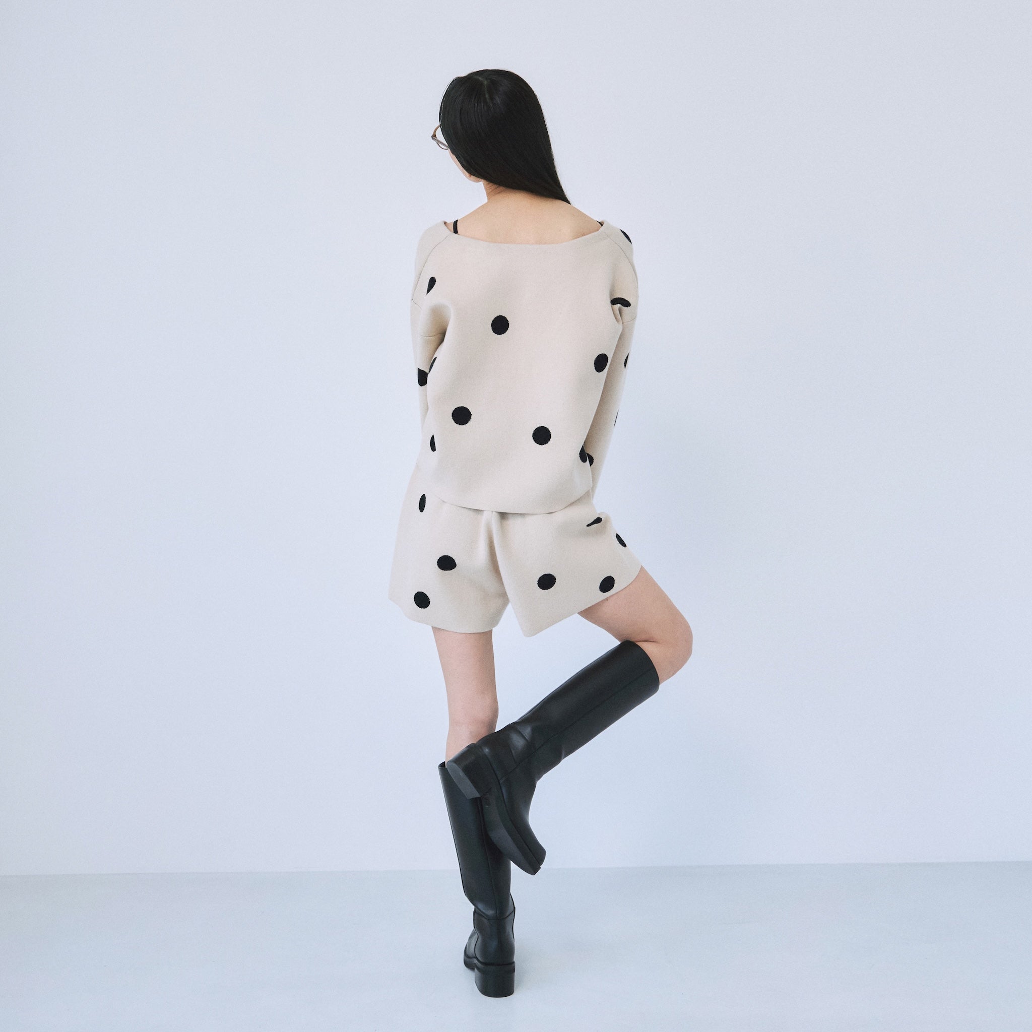 Smoothジャガードタックショートパンツ