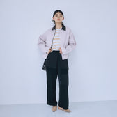 2wayサテンwrapパンツ
