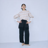 2wayサテンwrapパンツ