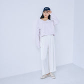 2wayサテンwrapパンツ
