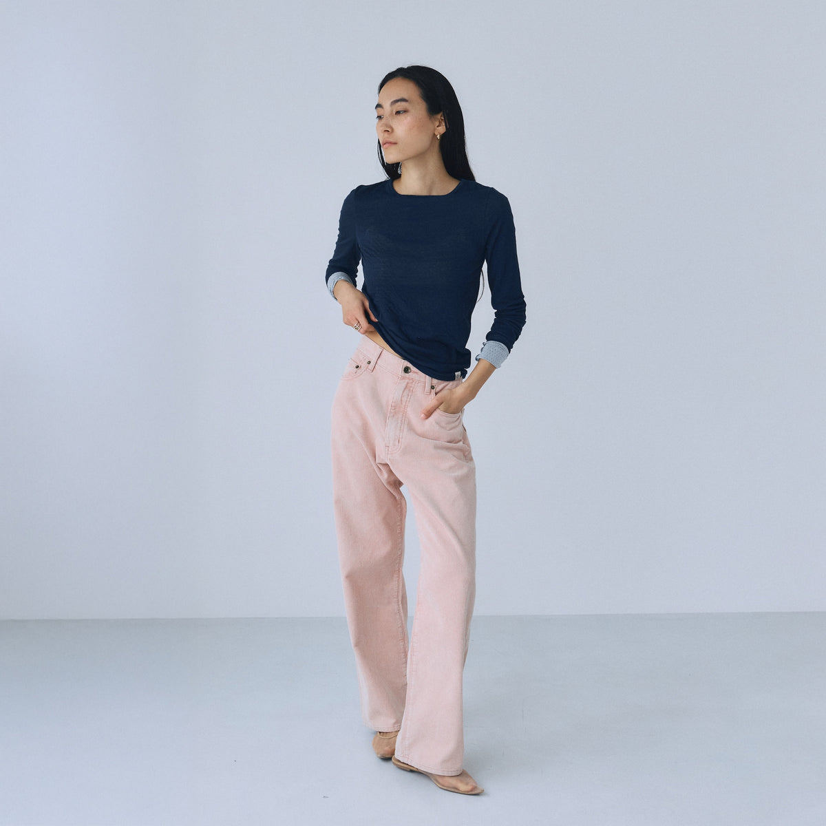 Corduroy Standard Straight Pants