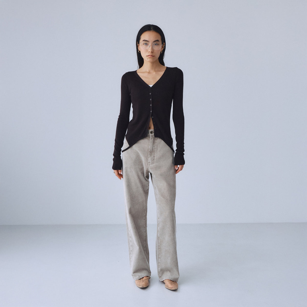 Corduroy Standard Straight Pants