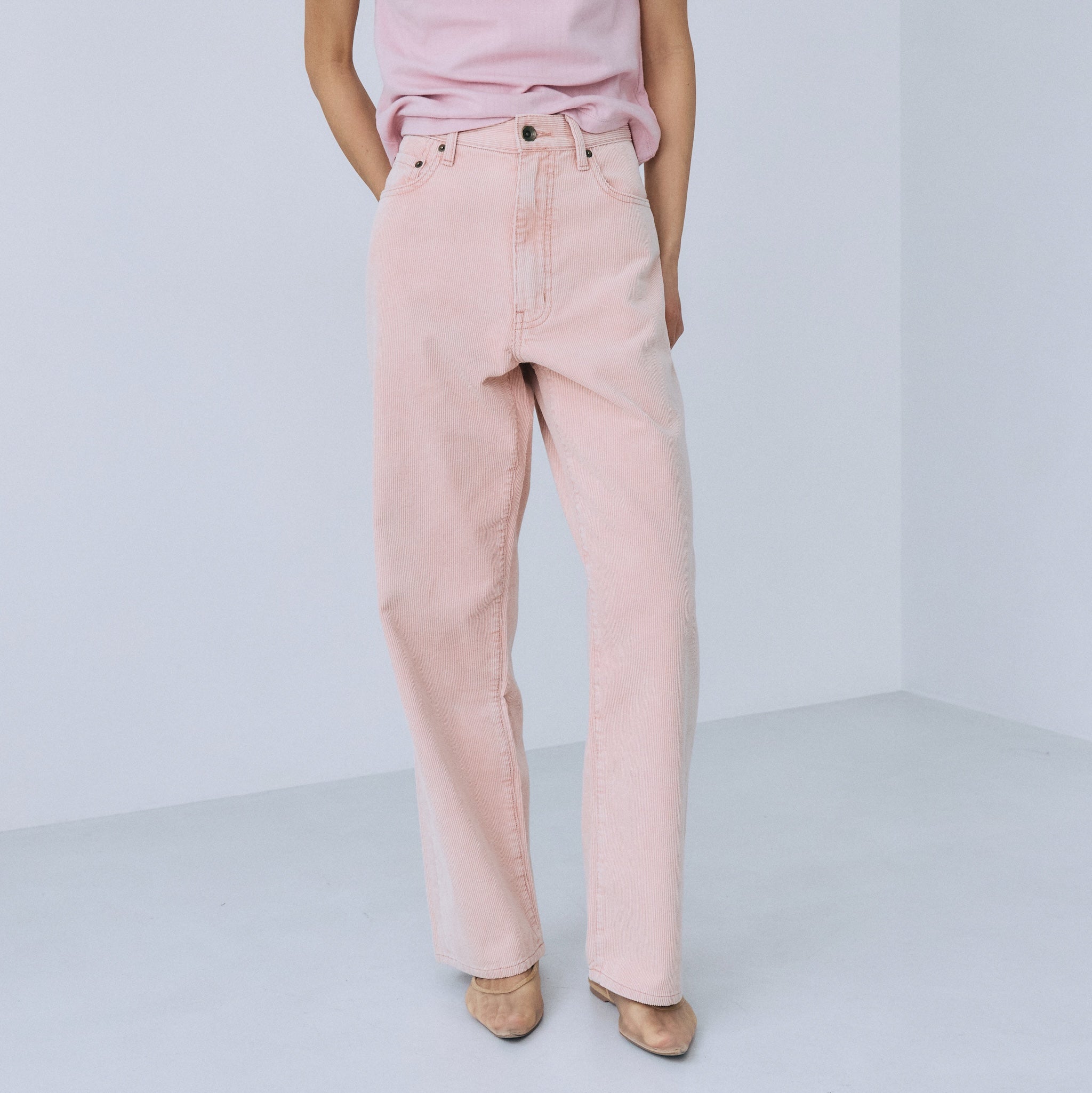 Corduroyスタンダードストレートパンツ