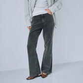 Corduroy soft flare pants