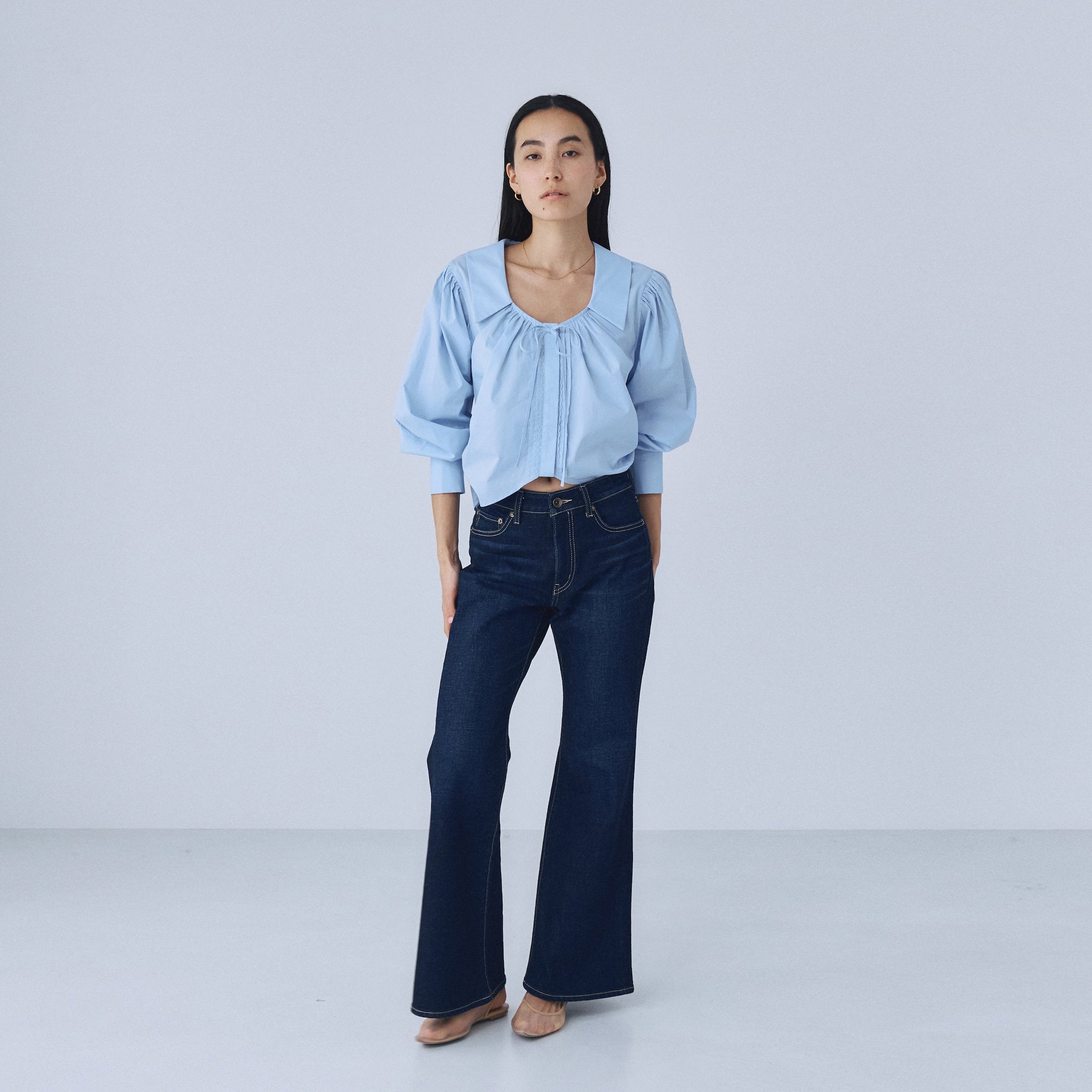 Slimローライズフレア SRN06