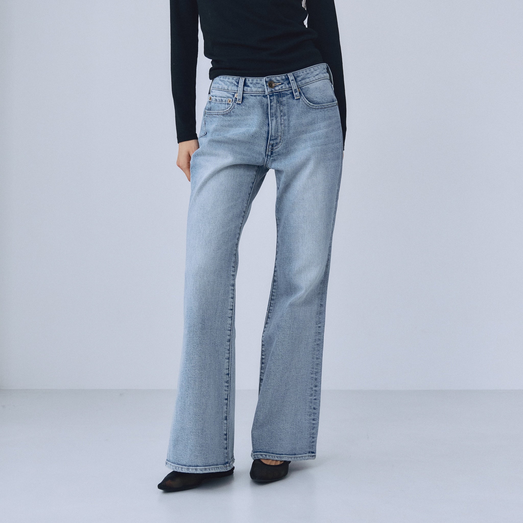 Slimローライズフレア SRN06