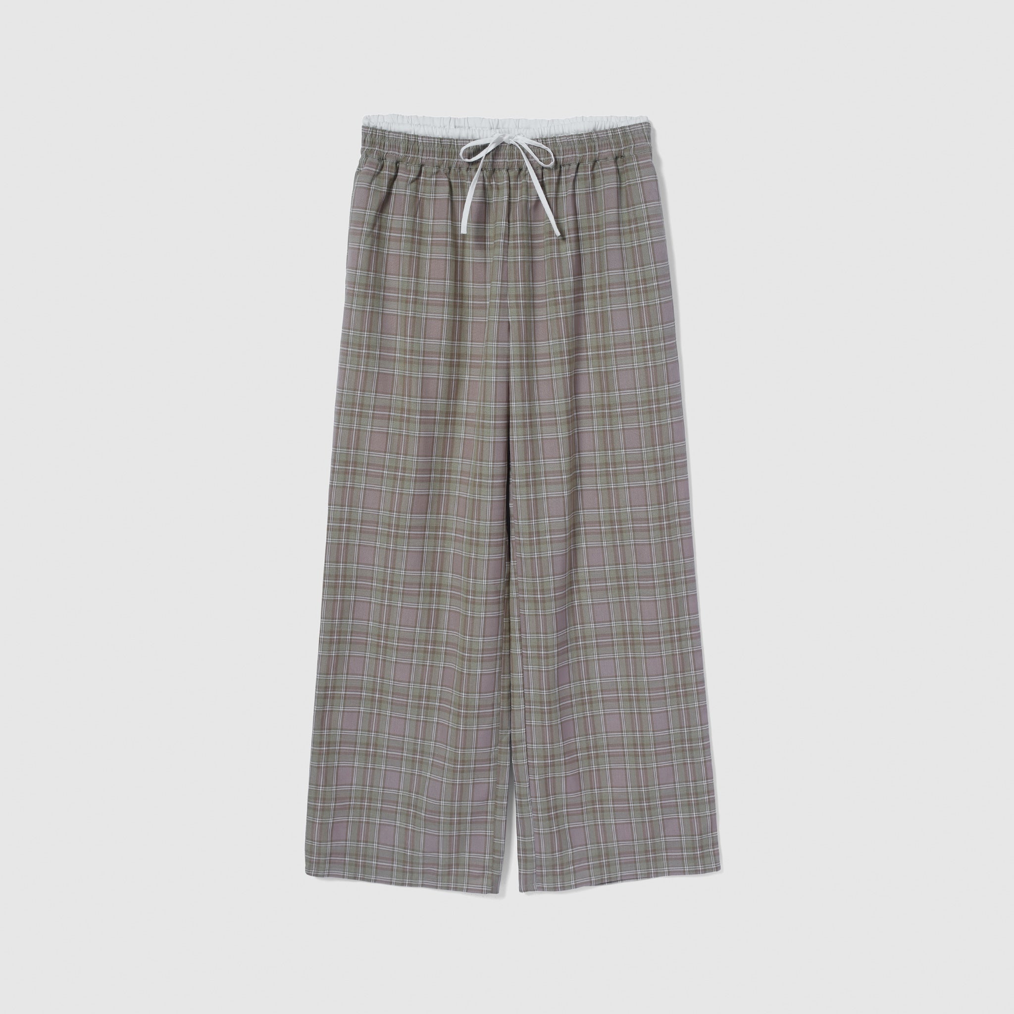 DoubleウエストRelaxパンツ