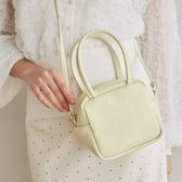 Leather Cube Mini Bag