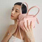 Leather Cube Mini Bag