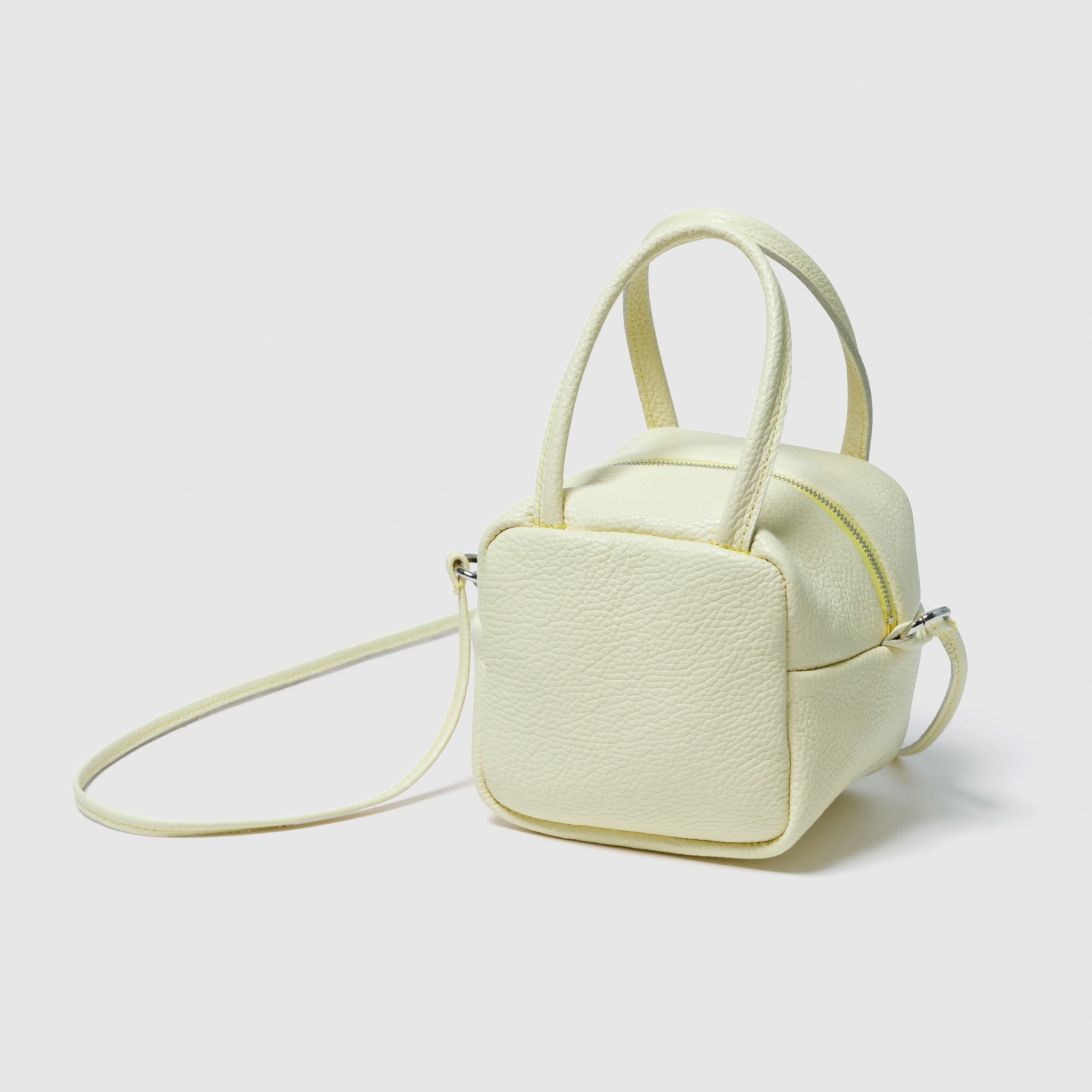 Leather Cube Mini Bag