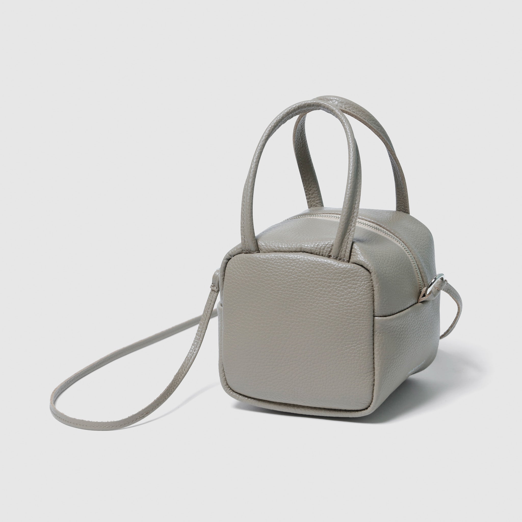 Leather Cube Mini Bag