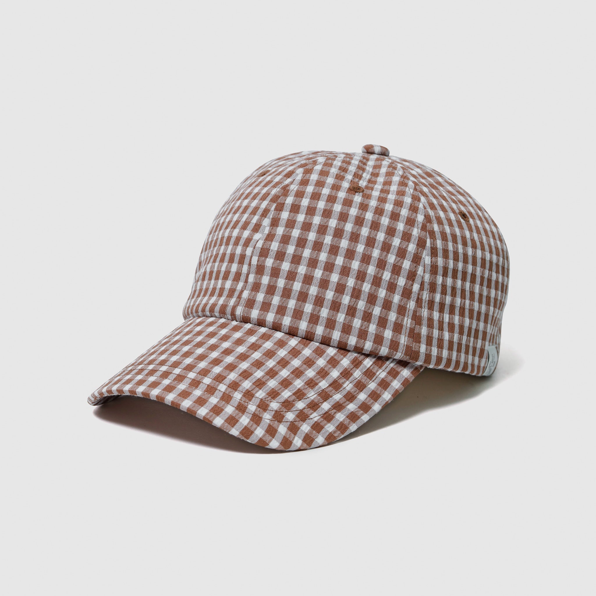 ギンガムチェック6パネルCAP