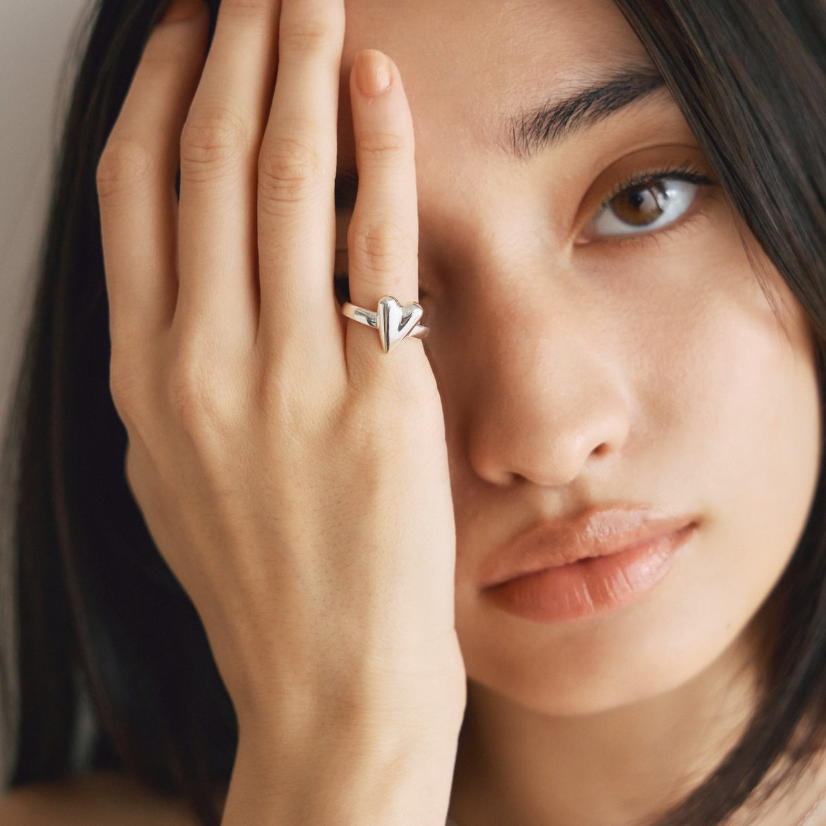 R.heart ring PINKY