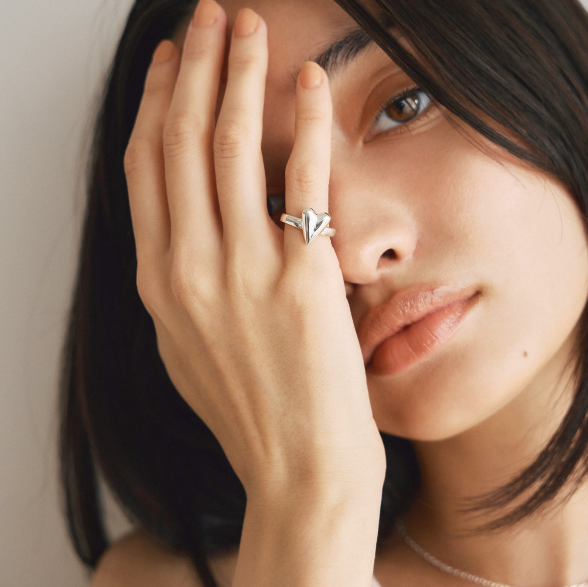 R.heart ring PINKY