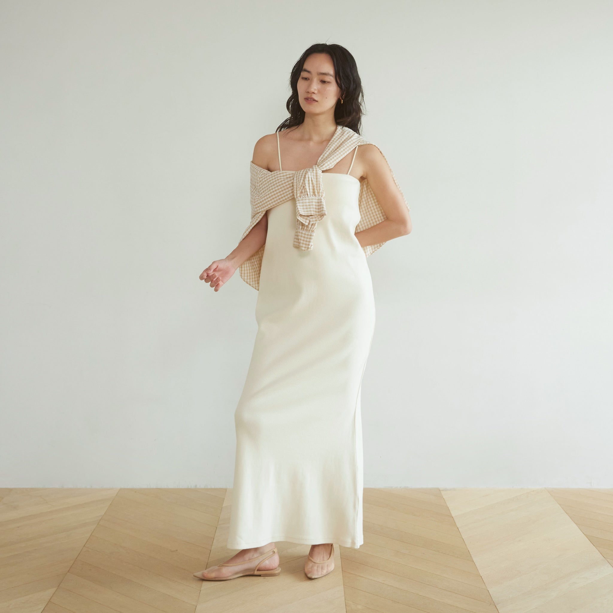 パッドin RIB mermaidラインドレス