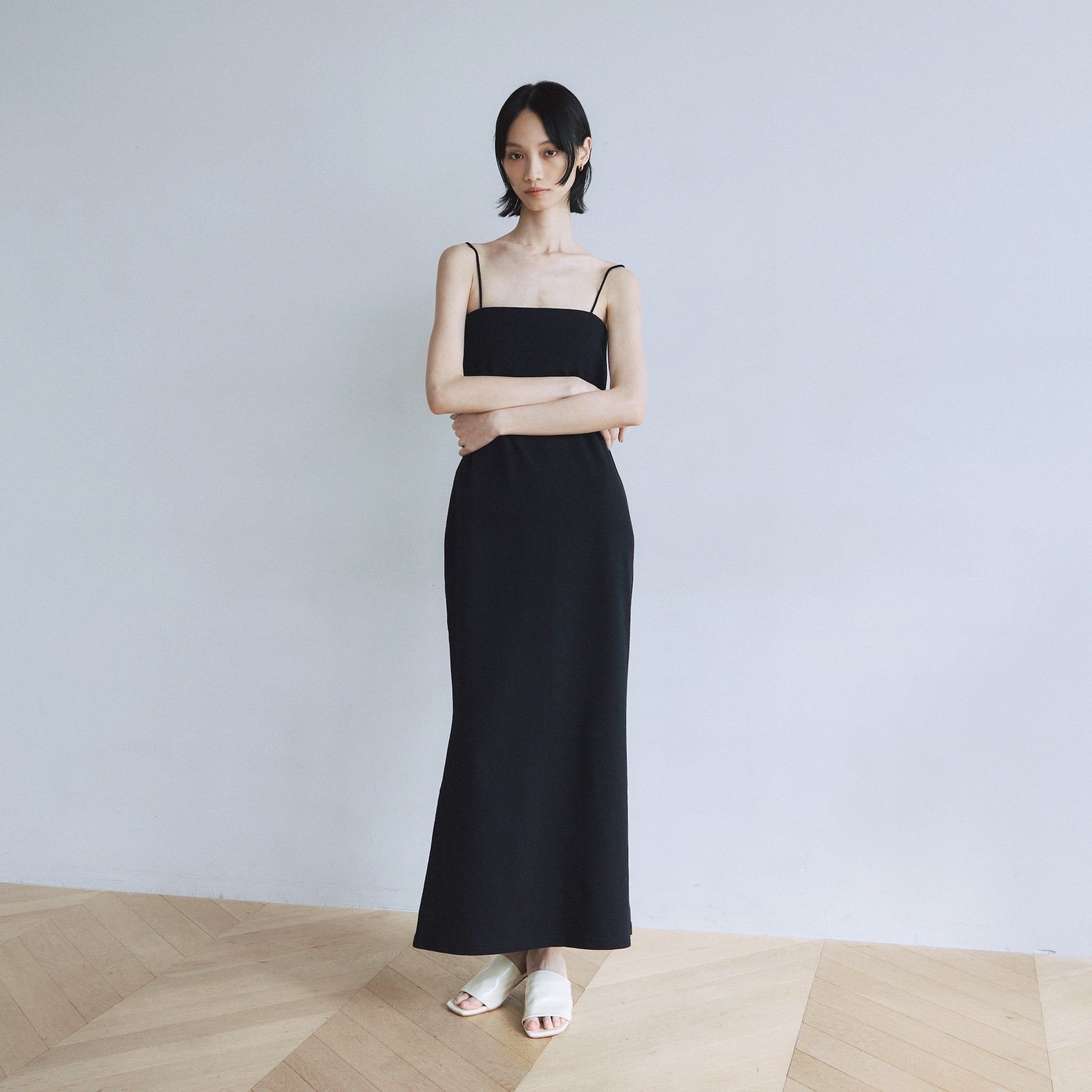 パッドin RIB mermaidラインドレス パッドin RIB mermaidラインドレス