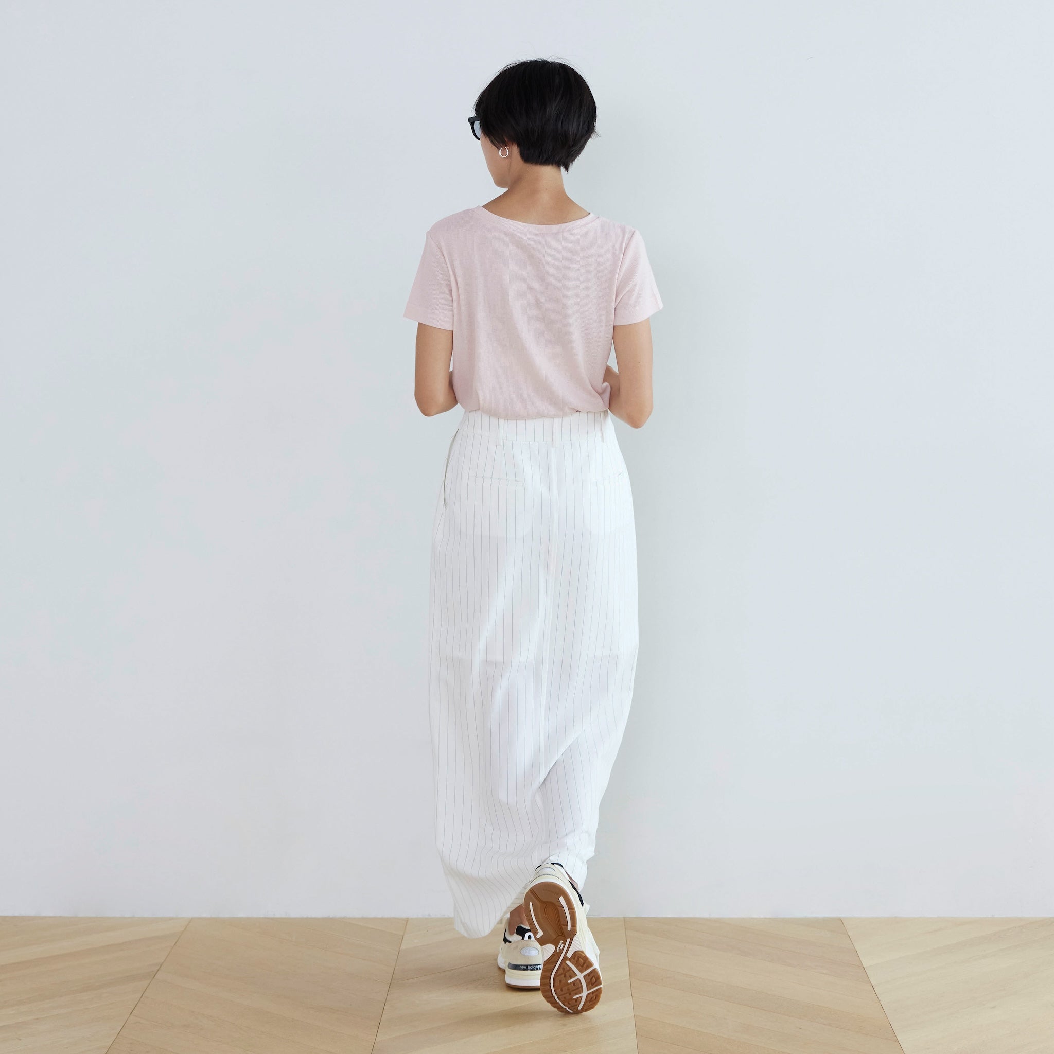 Waist asymmetry スリットスカート