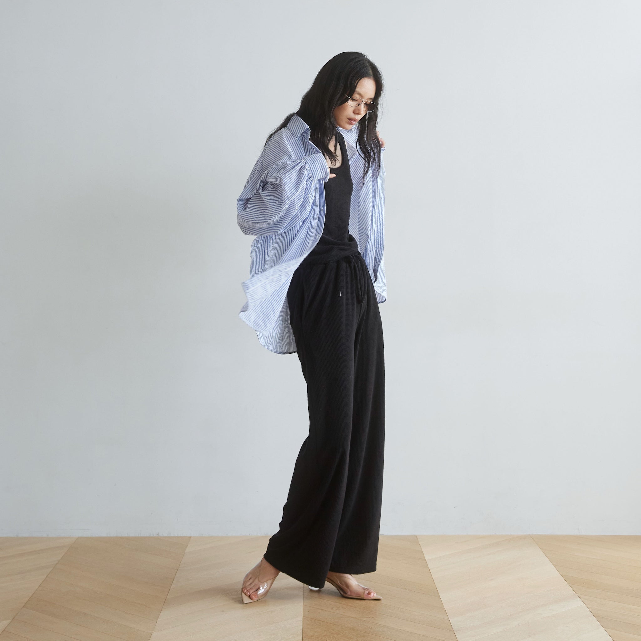 Ripple pile easy pants