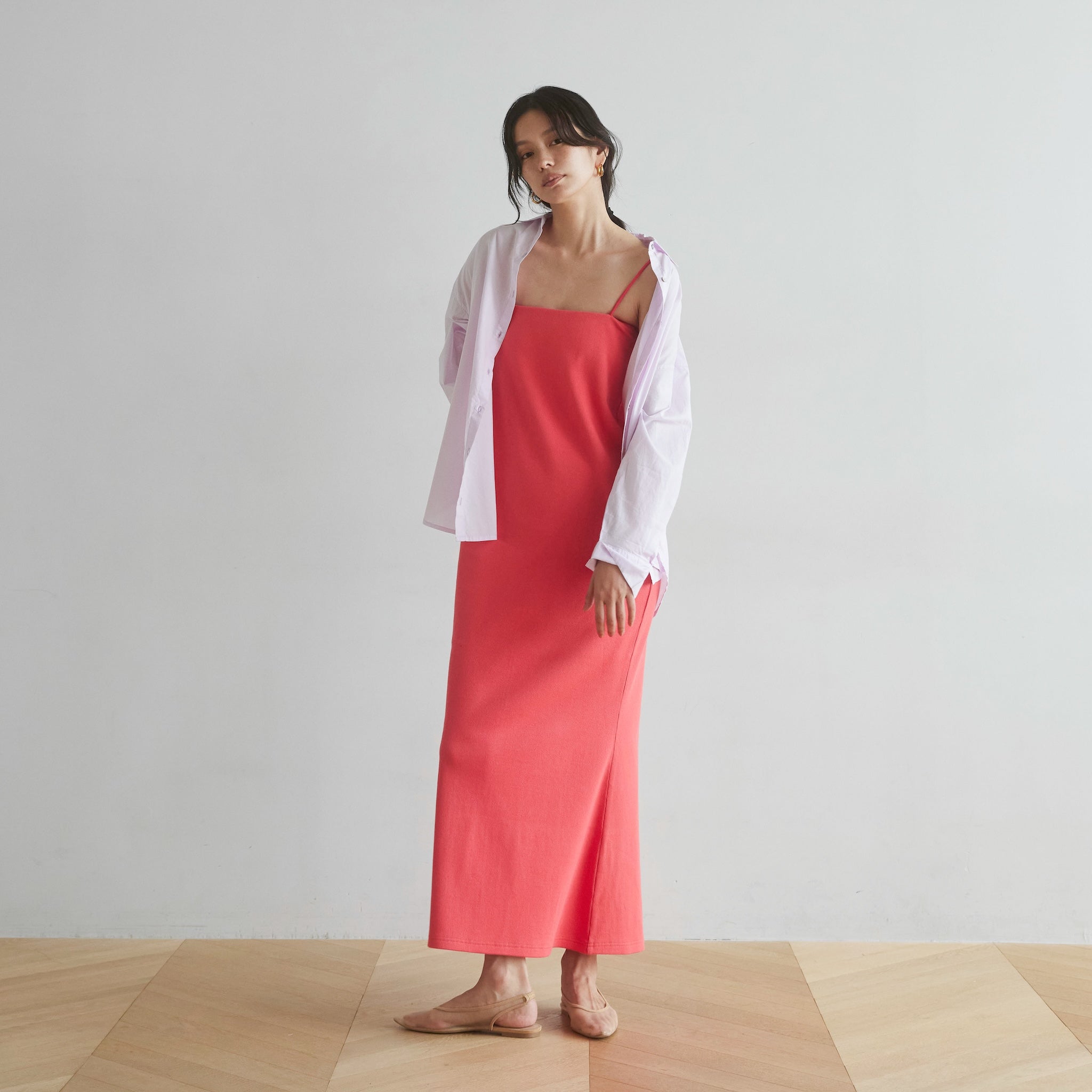 ECO FABRIC cotton loose shirt