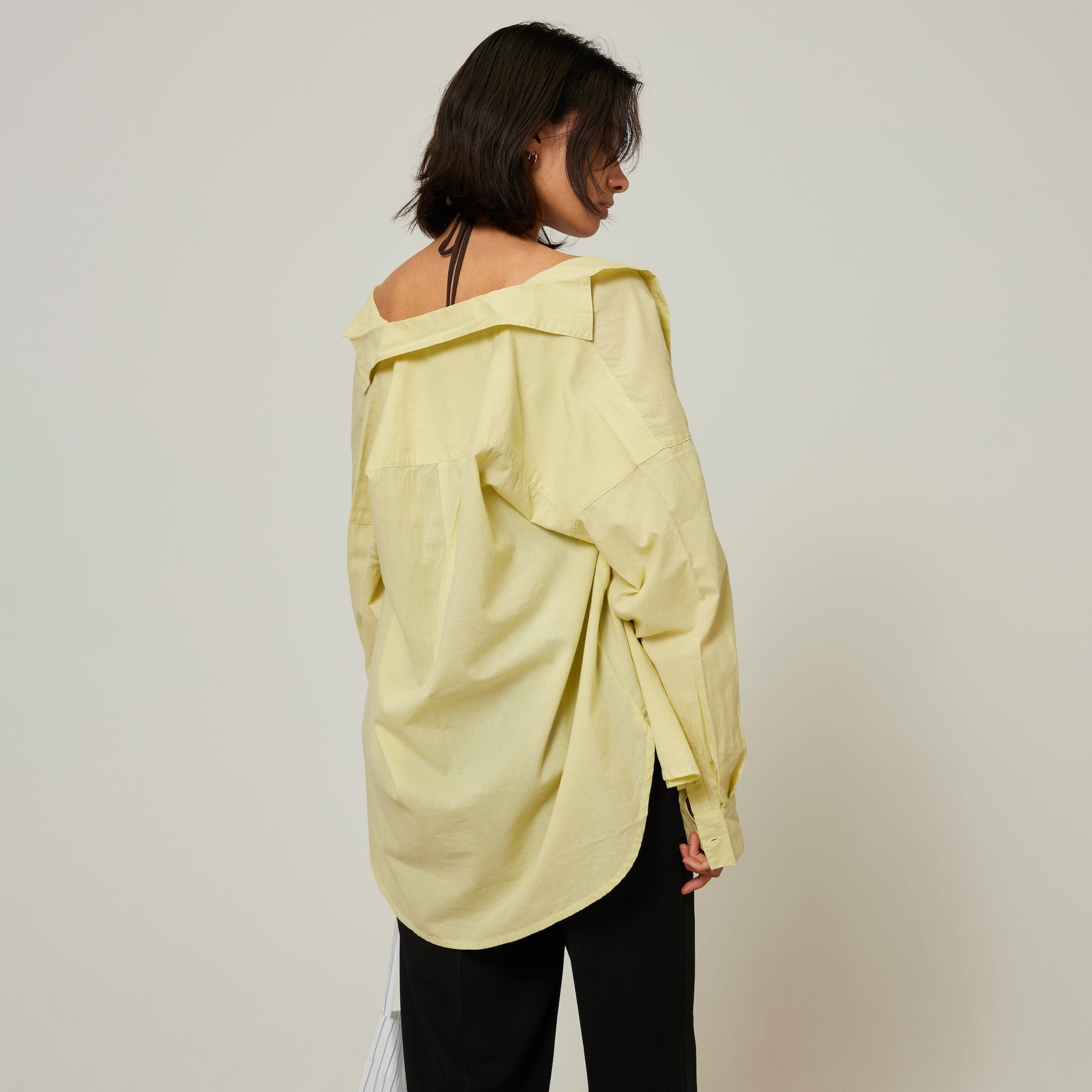 ECO FABRIC cotton loose shirt