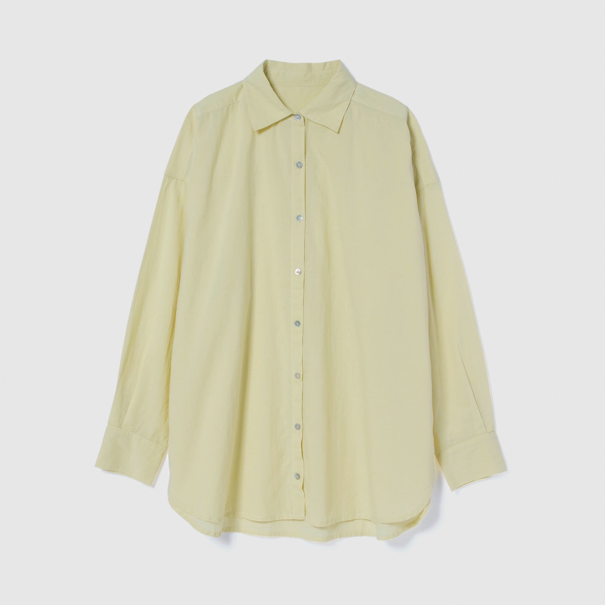 ECO FABRIC cotton loose shirt