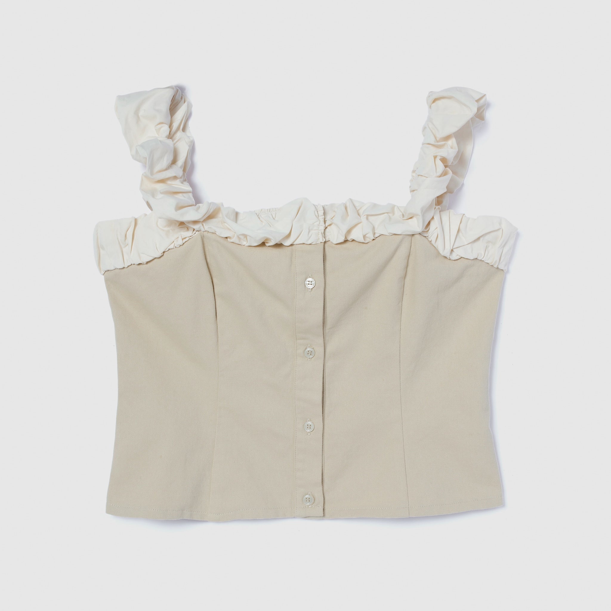 2way Shoulder Frill Bustier
